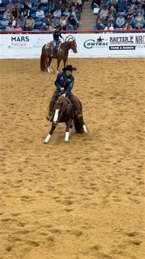 4.2K views · 210 reactions | Saddling At Sunrise and @riceperformancehorses take the Herd Work win here at the Worlds Greatest Horseman finals! | Classic Equine | Facebook