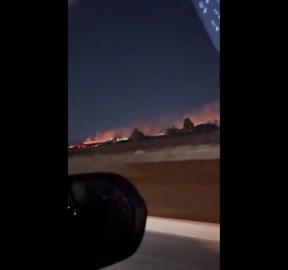 US: Auto Fire Prompts Evacuation In Ventura, California