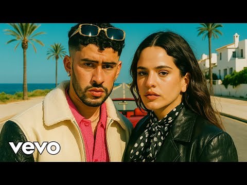 BAD BUNNY x ROSALÍA - MEDIANOCHE (New Music Video 2025)