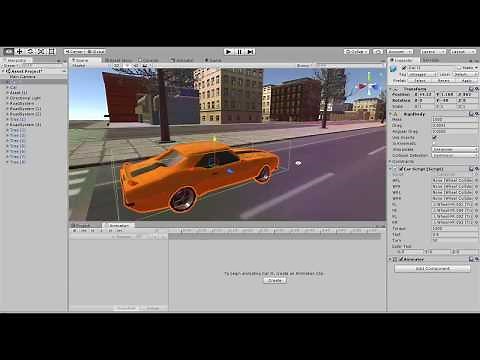 How to Animate a Car in Unity