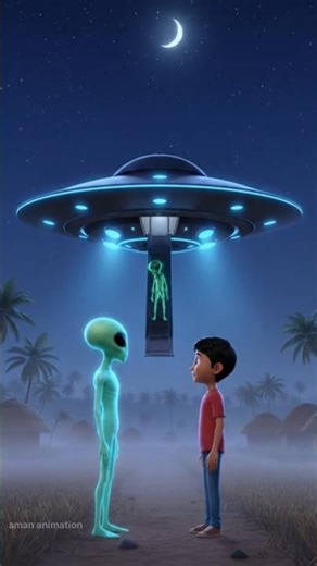 alien👽 aur Gaon ka rahasya!🛸👽एलियन और गाँव का रहस्य! 🛸