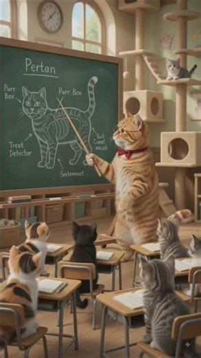 Why Cats Actually Purr #cats #science