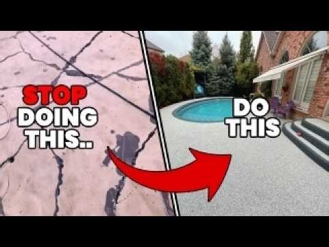 The BEST Way To Repair Your Broken Concrete