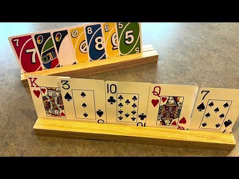 DIY Wooden Playing Card Holder- How To (EASY!)
