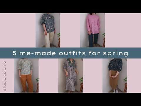 5 Me-made Outfits for Spring