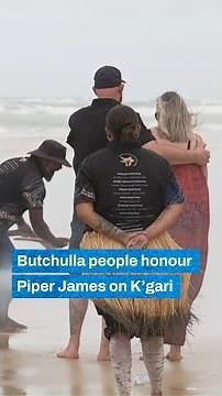Smoking Ceremony honours Piper James on K’gari | NITV News | NITV #nitv #aboriginal #kgari