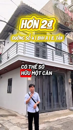 Review Căn Nhà Đường số 4, BHH A, B.Tân, 25m2, 2₫ Hơn
