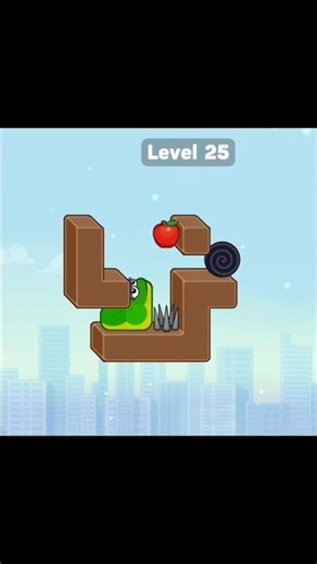 Level 25 Ne ✅Dimaag Ka Dahi Kar Diya! 🤯 | Apple Worm Gameplay