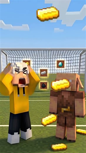HELP Creeper SCORE a Goal 😭😭 - Minecraft Animation