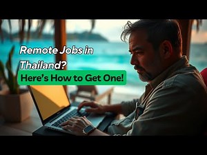 How to Get a Remote Job While Living in Thailand
