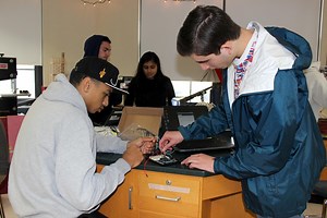 OHS Marks Annual "Hour of Code" with Programming, 3D Printing, Robotics