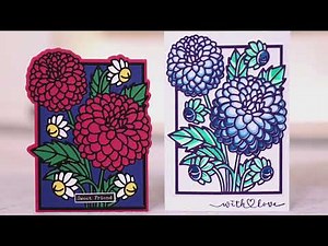 Stamps By Me Perfect Bloom Stencil and Die Kit