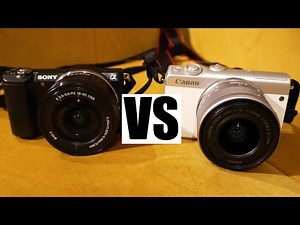 Sony a5000 vs Canon M100 Comparison Explained what is better for Beginners in 2024