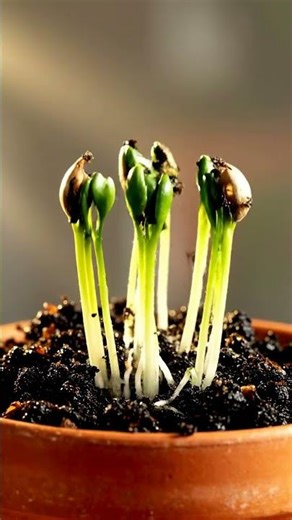 Growing Cilantro From Seed Time Lapse – 85 Days