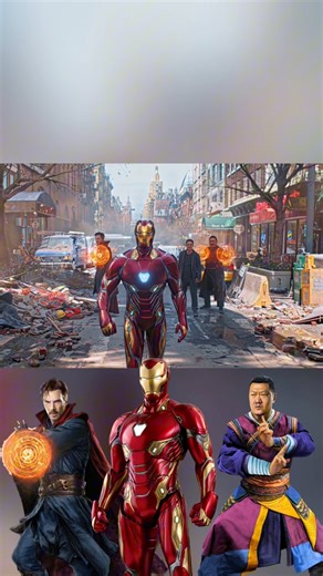 344K views · 7.4K reactions | Tony stark unveils his Nanotechnology armor alongside Doctor Strange, Wong and Bruce Banner #Ironman #hulk #marvelmovies | Paragnosys | Facebook
