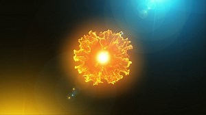 Intro, Wave, Flash. Free Stock Video