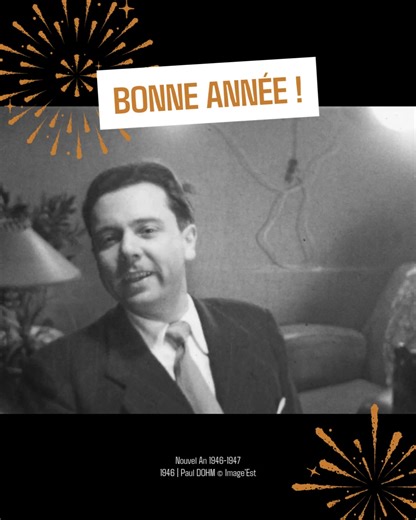 🎇 L'ensemble du réseau Diazinteregio vous souhaite une excellente année 2026 ! 🎇 🍾✨ Nouvel An 1946-1947 - Paul DOHM - Film 16 mm - 1946 - 00:03:37 - Familial - Image Est https://www.amorce.eu/recherche-nouvel-an-1946-1947-878-0-0-0.html?ref=49099a2a70f29bb2dea0f45d9b75f05a&_doc=5:4:433&page=1 💫 Opération soutenue par l’État dans le cadre du dispositif «Numérisation du patrimoine et de l’architecture » de la filière des industries culturelles et créatives (ICC) de France 2030, opéré par la Ca