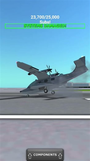 Student pilot stalls the plane while landing. #aviation #automobile #planecrash #landing #shorts