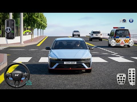 Realistic Car Driving in 3D Driving Class 🚗 | Full Gameplay #3ddrivingclass
