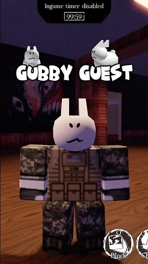 GUBBY GUEST SKIN!!! Secret Forsaken skin #roblox #forsaken