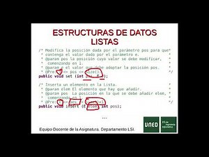 Tema 1: Estructuras de datos básicas. Video 2 de 3.