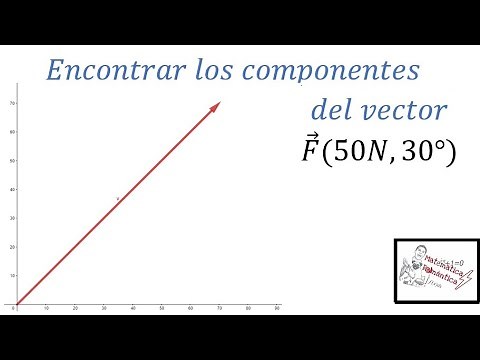 1. Dinámica - Deducción de fórmulas | Encontrar los componentes de un vector fuerza