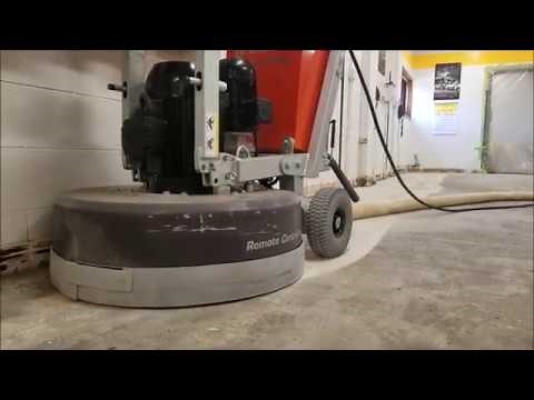 Grinding & Polishing Concrete Floors