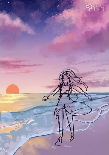 夏の朝 #illustration #イラスト練習 #イラスト #イラストメイキング