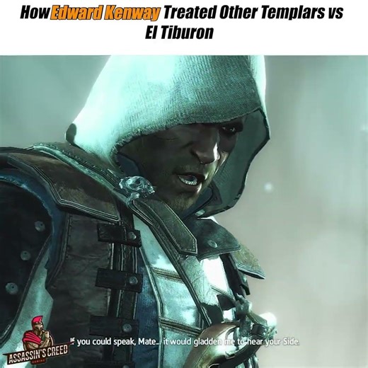 How Edward Kenway Treated Other Templars vs El Tiburón... #assassincreedblackflag #gaming