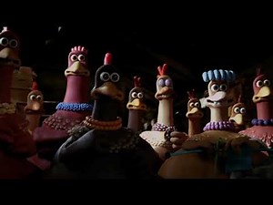 Chicken Run (2000) Chickens Panic and Screaming Clip