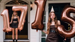 Rose Gold Number 5 Baiioons 40 Inch Number Balloons Giant Jumbo 15 25 50 Foil Mylar Helium Number Digital Balloons Champagne Gold 50 Birthday Party 2025 Anniversary Events Party Decorations