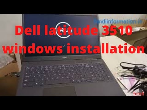 dell latitude 3510 boot from usb | Boot menu key | bios key | Dell latitude 3510 windows install