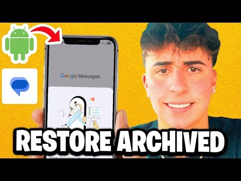 How To Restore Archived Text Message On Android Phone - Fastest Guide