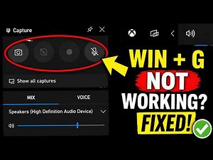 Fix: Game Bar Not Working in Windows 10/11 (2026)