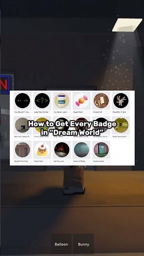 How to Get Every Badge in “maybe tomorrow ill open the door” (pt. 1/2) #fyp #viral #trending #roblox