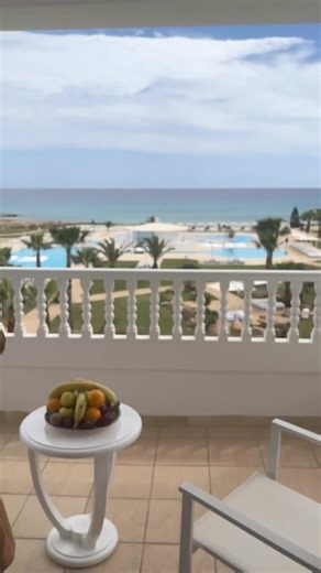 Enjoy the sound of the waves from your room 💦☀️ To book your stay, contact us at : phone ☎️ : 70608080/72277774 whatsapp : 53813007 or send an email to :reception@kelibiabeachhotel.com 📧 and we will be at your disposal #summer #kelibia #tunisia #vacation #kelibiabeachhotel | Cap Bon Kelibia Beach Hotel & Spa