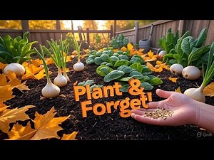 The Easiest 5 Vegetables to Plant in Fall and FORGET All Winter Beginner Friendly