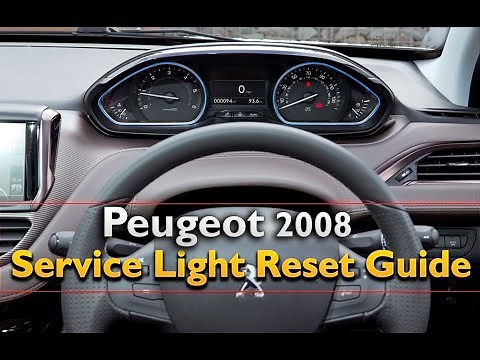 Peugeot 2008 Service Light Reset