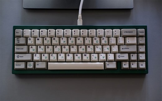 客制化键盘 Fox Lab Key65 with Gateron Green Typing Sounds