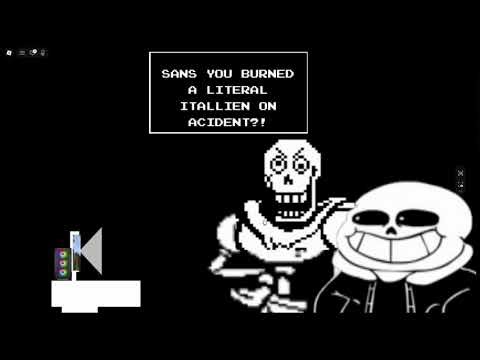 Undertale Sans & Papyrus Chaos in Roblox! | Waluigi on Fire?! Part 5