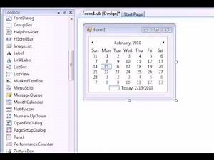 VB.NET - How To Make A Monthly Calendar For Your Computer - In Depth Tutorial