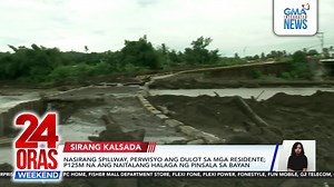 4.2K views · 48 reactions | Aabot na sa mahigit ₱300M ang halaga ng pinsalang iniwan ng bagyo sa mga bayan ng Laurel at Agoncillo sa Batangas. | 24 Oras Weekend | Facebook