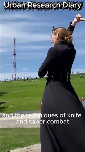 Russian Women Mastering Cossack Swordplay: Flankirovka and Fierce Combat Skills