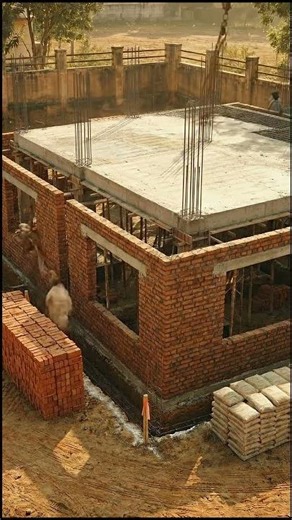 From Soil to Stunning Villa | Realistic House Construction Progress #luxuryhomes #architecture