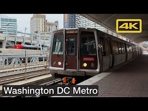 WMATA Washington DC Metro Action (Metrobus, Metrorail, D.C. Streetcar), 4K