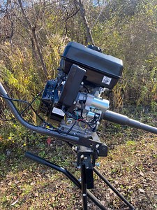 MUD-SKIPPER® Long Tail Mud Motor Kit 8-16hp - 2 Piece Shaft