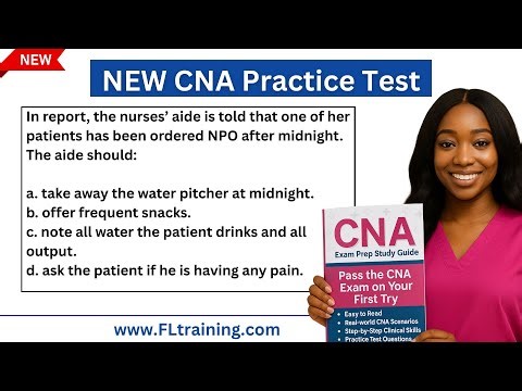 🏆 Monday Night Live ! CNA Review – 50 Practice Questions