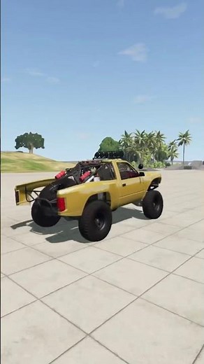 100MPH Prerunner Suspension Test #1 | BeamNG.drive