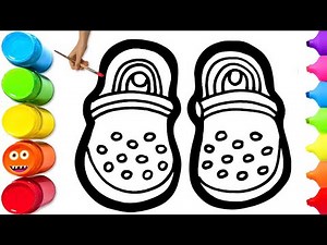 How To Draw Beautiful Crocs | Easy Step By Step Tutorial