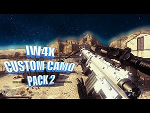 IW4X: CUSTOM CAMO PACK 2!!